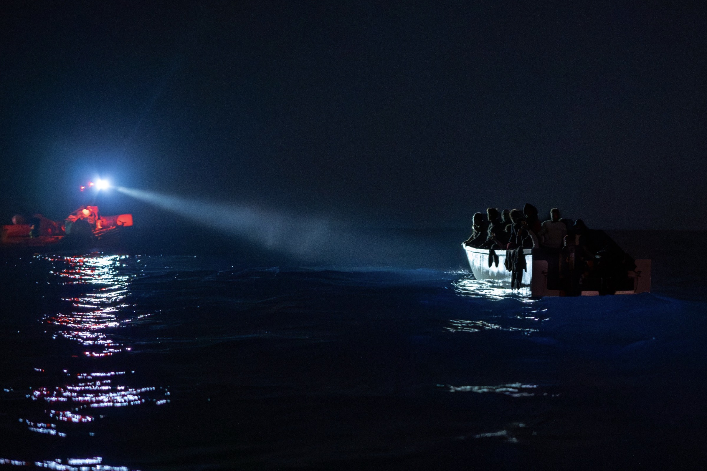 Nighttime Maritime SAR Along the Coast