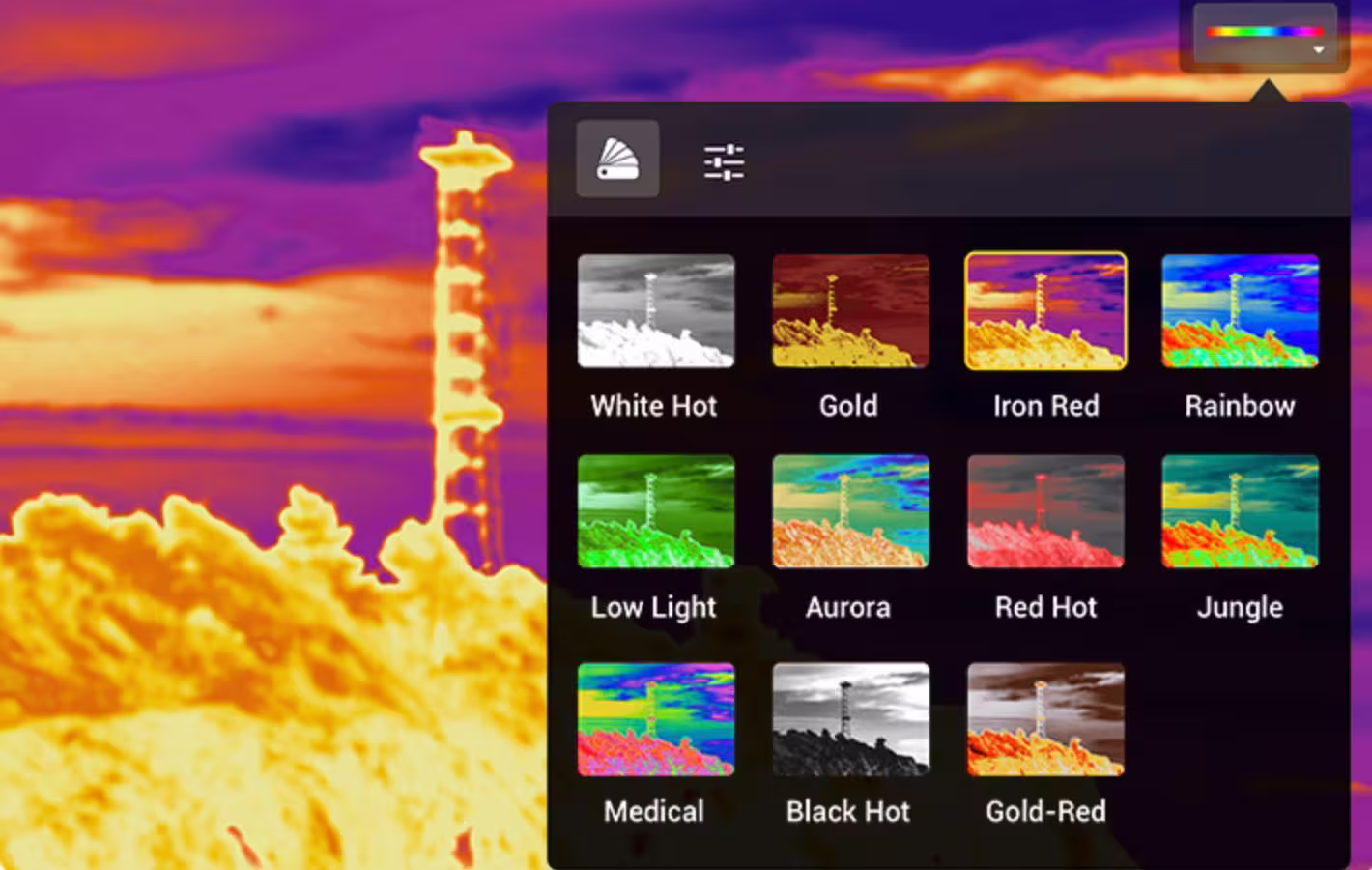 Pseudo-Color Display