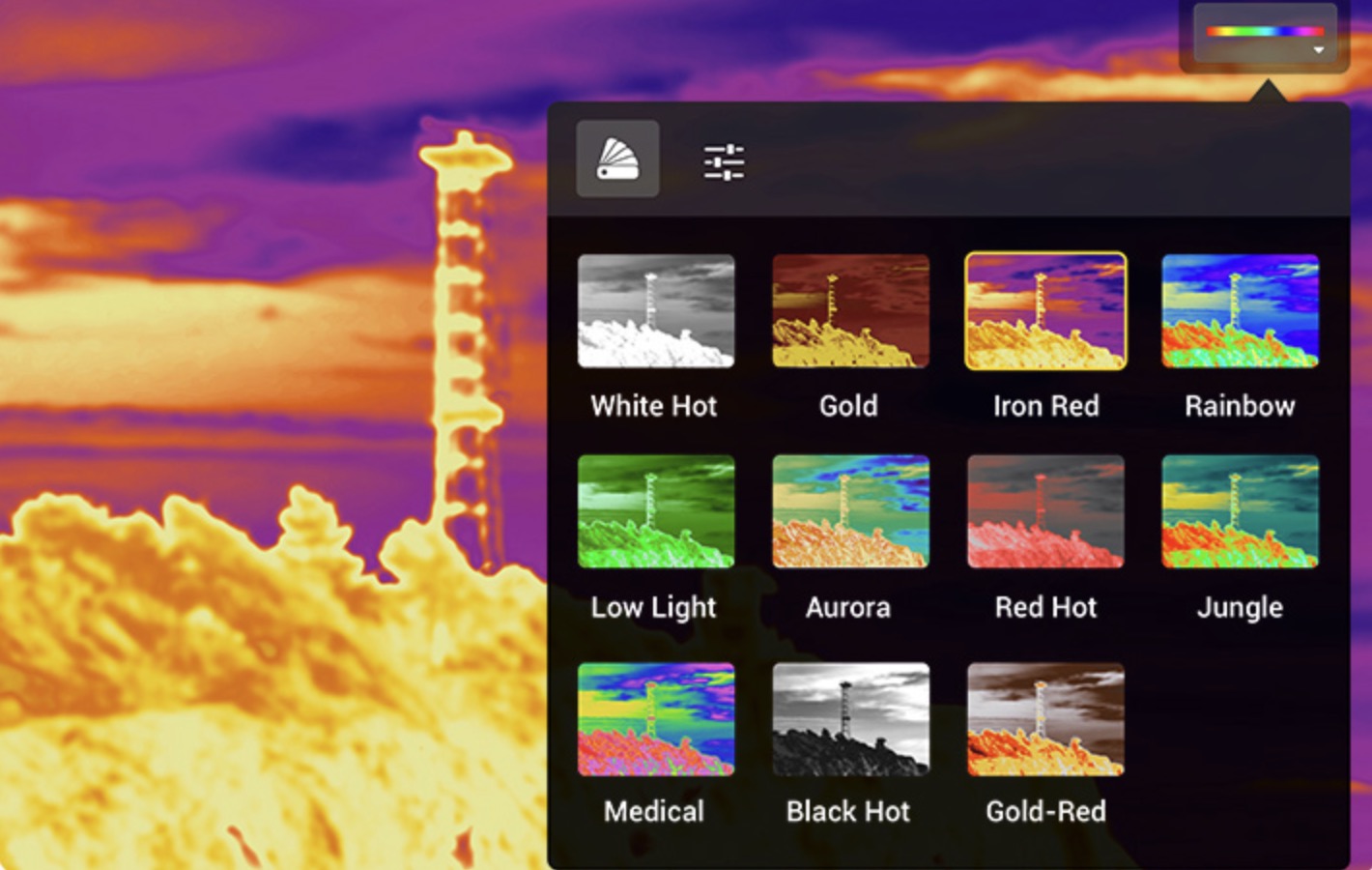 Pseudo-Color Display