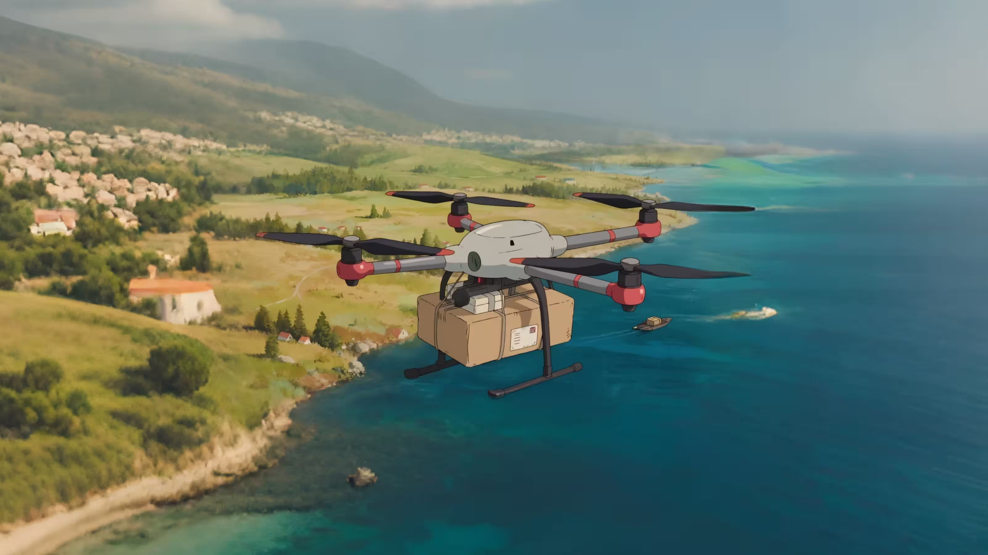 Cost-Efficient Logistics for Isolated Locations