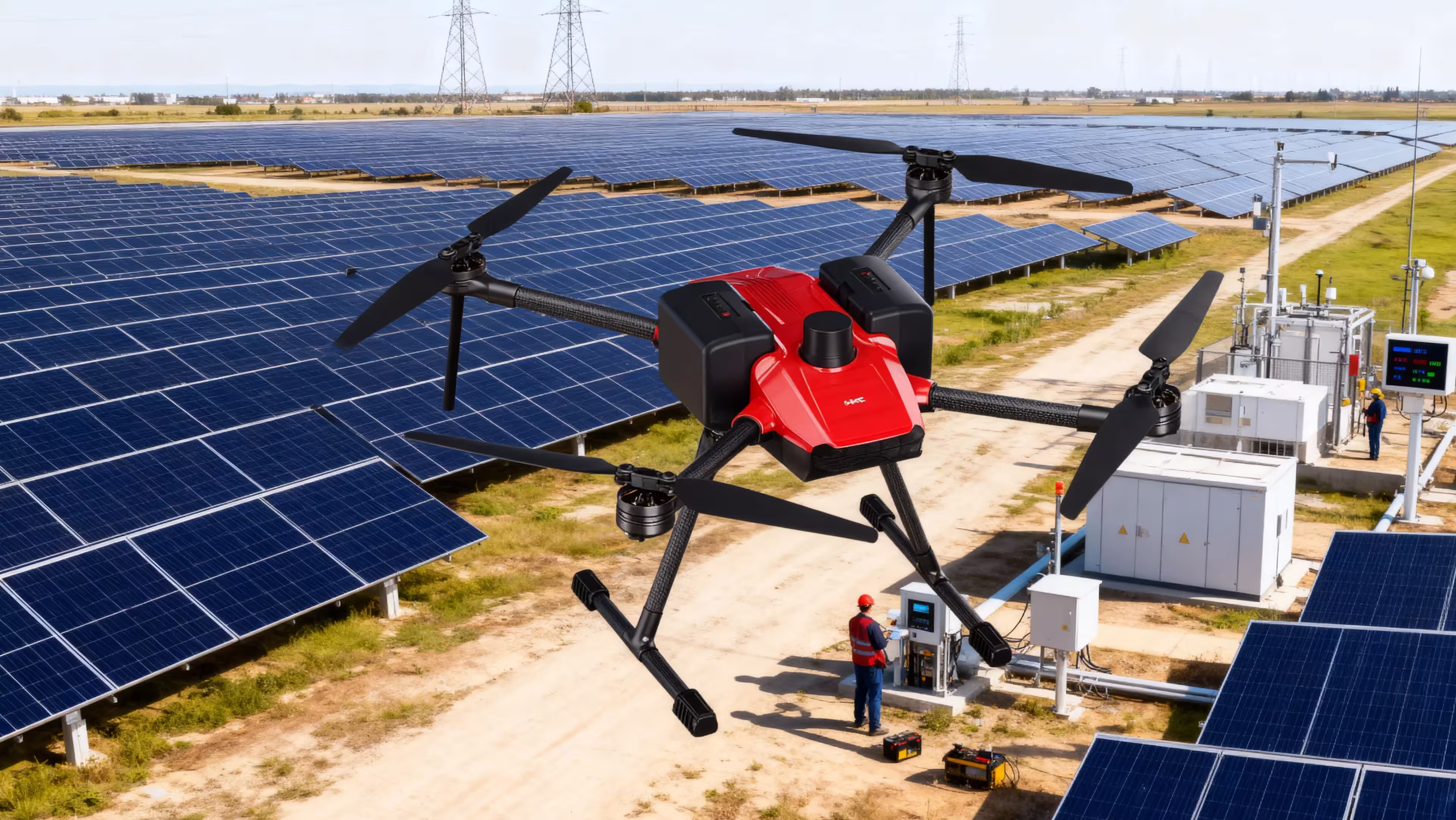 For industries managing large-scale energy assets such as solar farms, wind fields, and oil pipelines, continuous visual monitoring is essential.